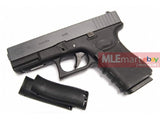 WE G19 Gen4 Rail Metal Silde GBB Pistol (Black) - MLEmart.com