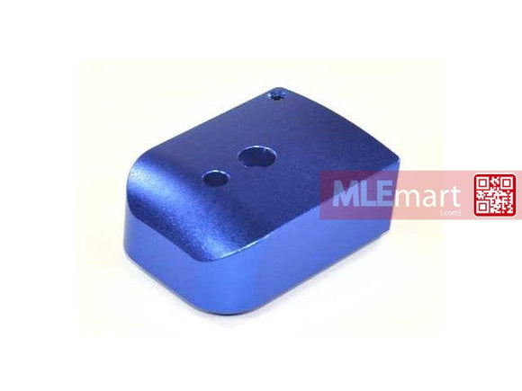 5KU IPSC Metal Magazine Base Type 3 for Marui Hi-Capa (Blue) - MLEmart.com