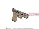 WE G18C GBB Pistol (Silver Slide,Tan Frame,Silver Barrel) - MLEmart.com