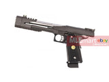 WE Hi-Capa 5.1 Dragon 7" Type B Full Metal GBB Pistol - Black - MLEmart.com