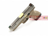 WE GP1799 GBB Pistol (Silver Slide,Tan Frame,Gold Barrel ) - MLEmart.com