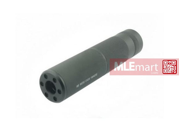 Cyma AEG Silencer 14mm CCW (BW / 140 x 30mm) - MLEmart.com