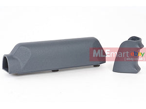 Ares Amoeba Striker S1 / AS-01 Pistol Grip with Cheek Pad Set for Amoeba Striker S1 Sniper (Urban Grey) - MLEmart.com