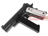 WE USMC M45A1 GBB CQB Pistol (Black) - MLEmart.com