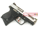 WE Metal Slide M&P Compact Semi-Auto Force GBB (Silver Slide/Silver Barrel/Black Frame) - MLEmart.com